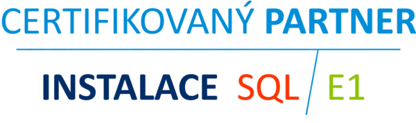Certifikovaný partner – inštalácie POHODA SQL / E1